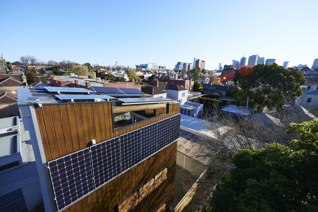 The 5x4 House in Melbourne utilises the Energy Home Energy Solution