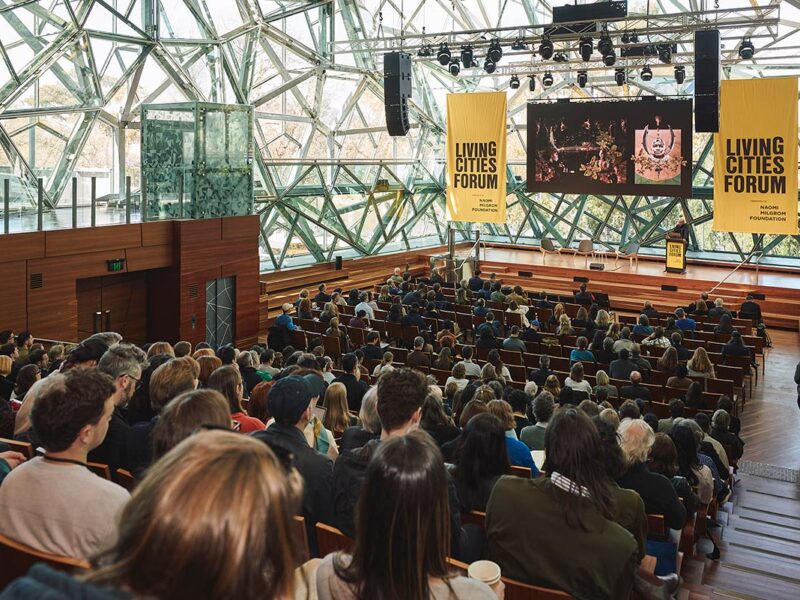 Living Cities Forum Melbourne. Kabage Karanja keynote. photo Michael Pham