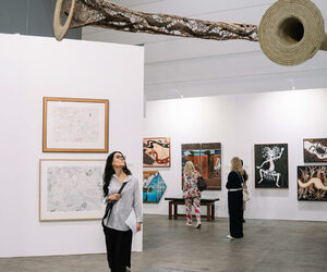 Victorian First Peoples Art and Design Fair. Photographer Phoebe Powell