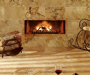 Travertine tiles